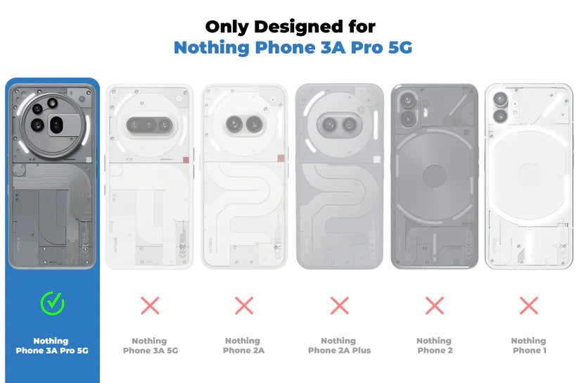 Anti-Yellow MagSafe Case For Nothing Phone 3A Pro 5G