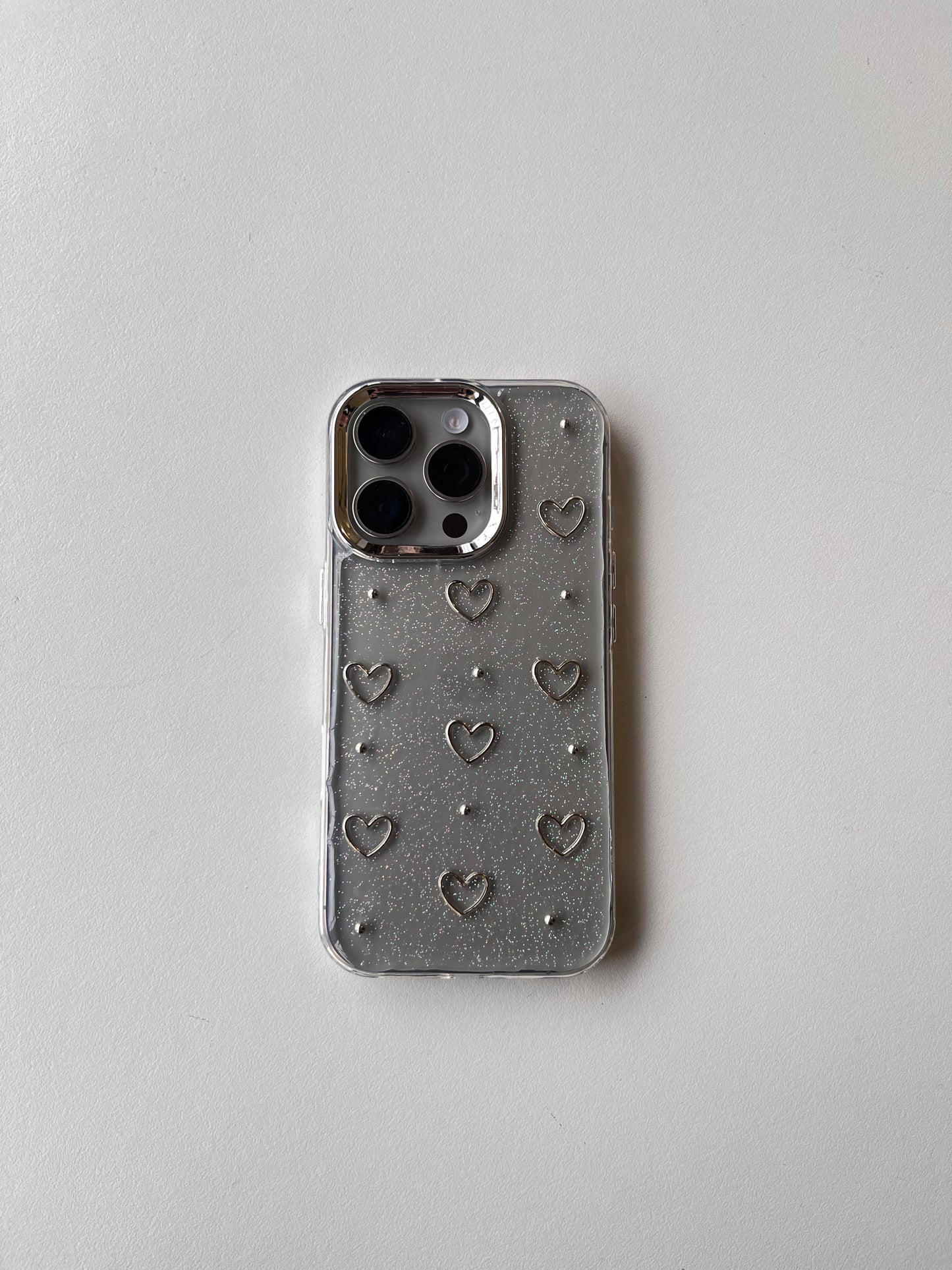 Glitter Hearts ✨ Phone Case
