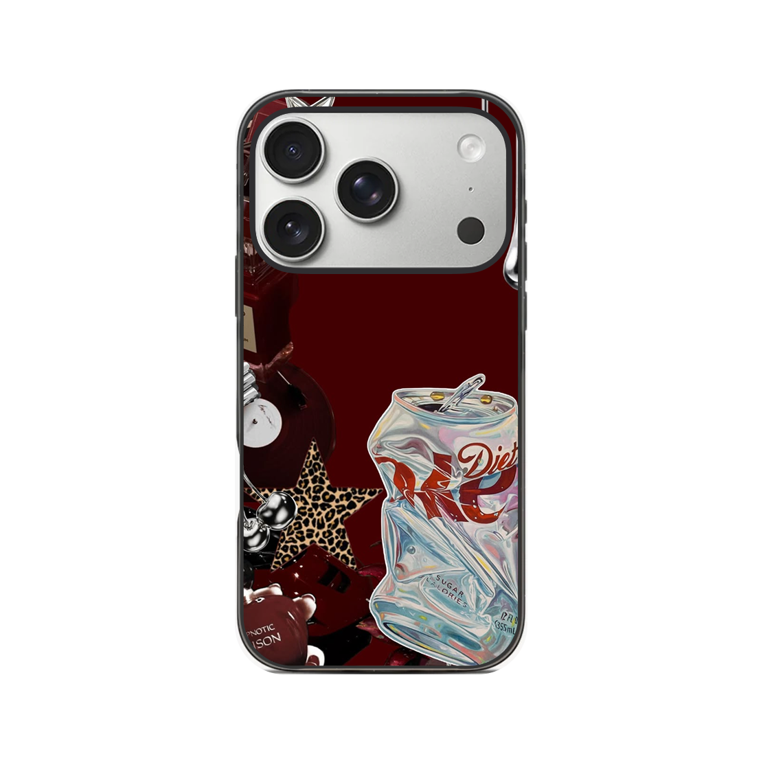Burgundy Fizz Phone Case
