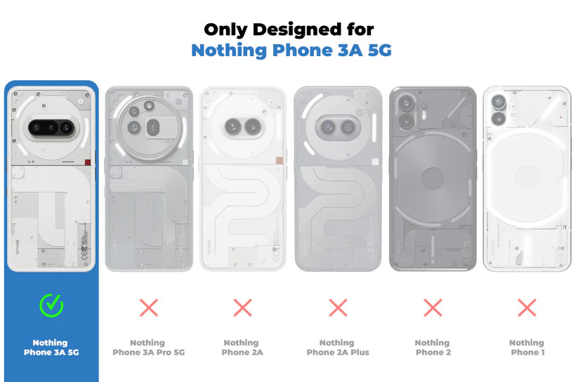 Anti-Yellow MagSafe Case For Nothing Phone 3A 5G