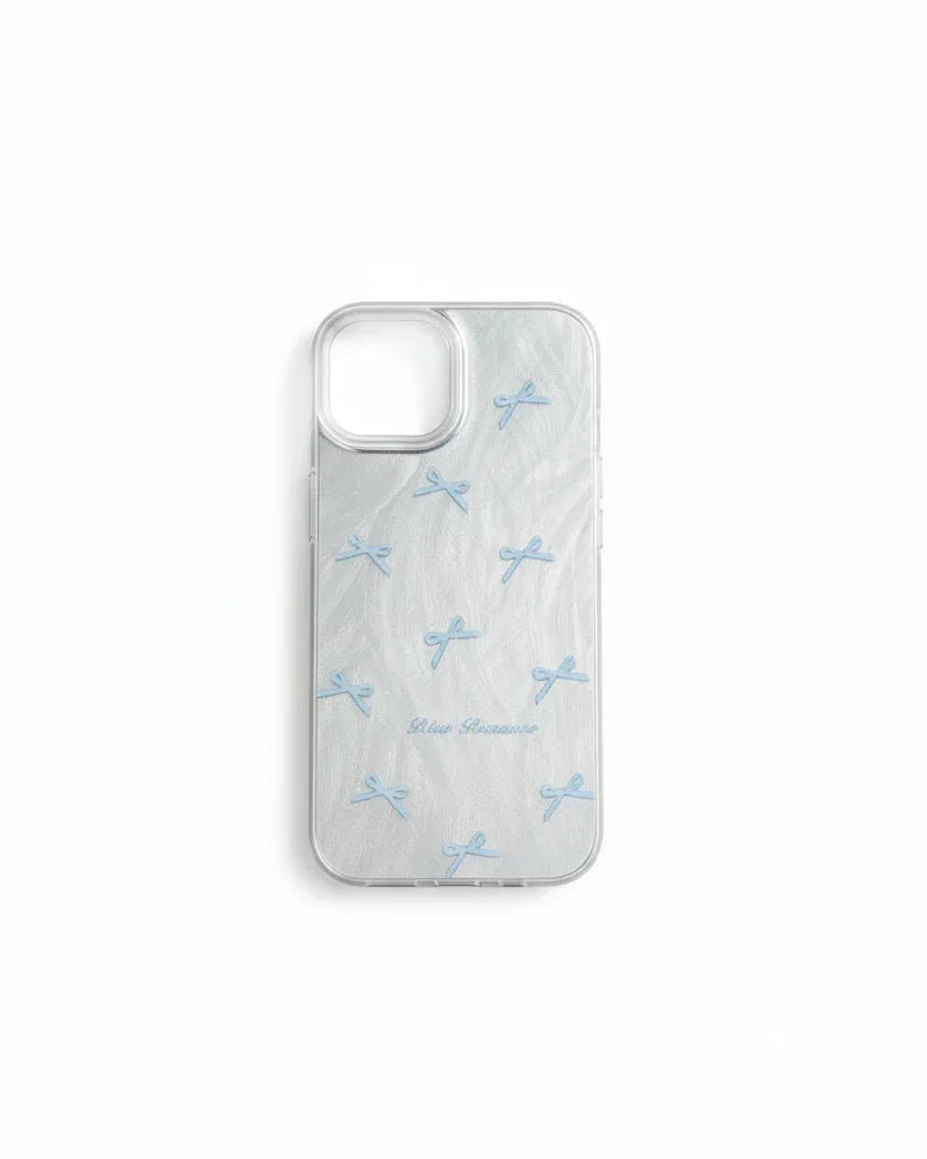 Blue Romance Ribbon Case - XO Cases