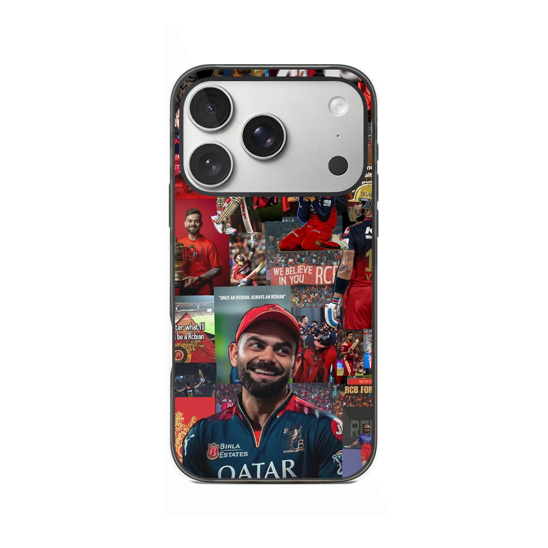 RCB Loyalty Collage Case ❤️