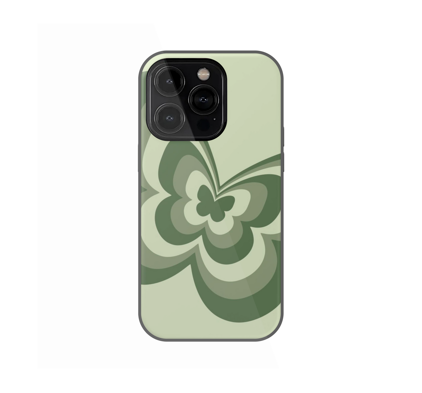 Green Butterfly Phone Case