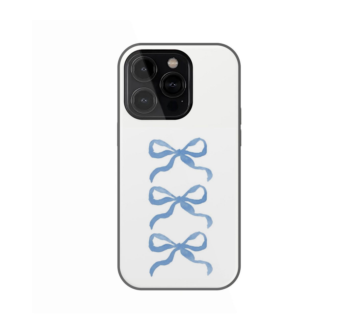Baby Blue Bow Stack Phone Case