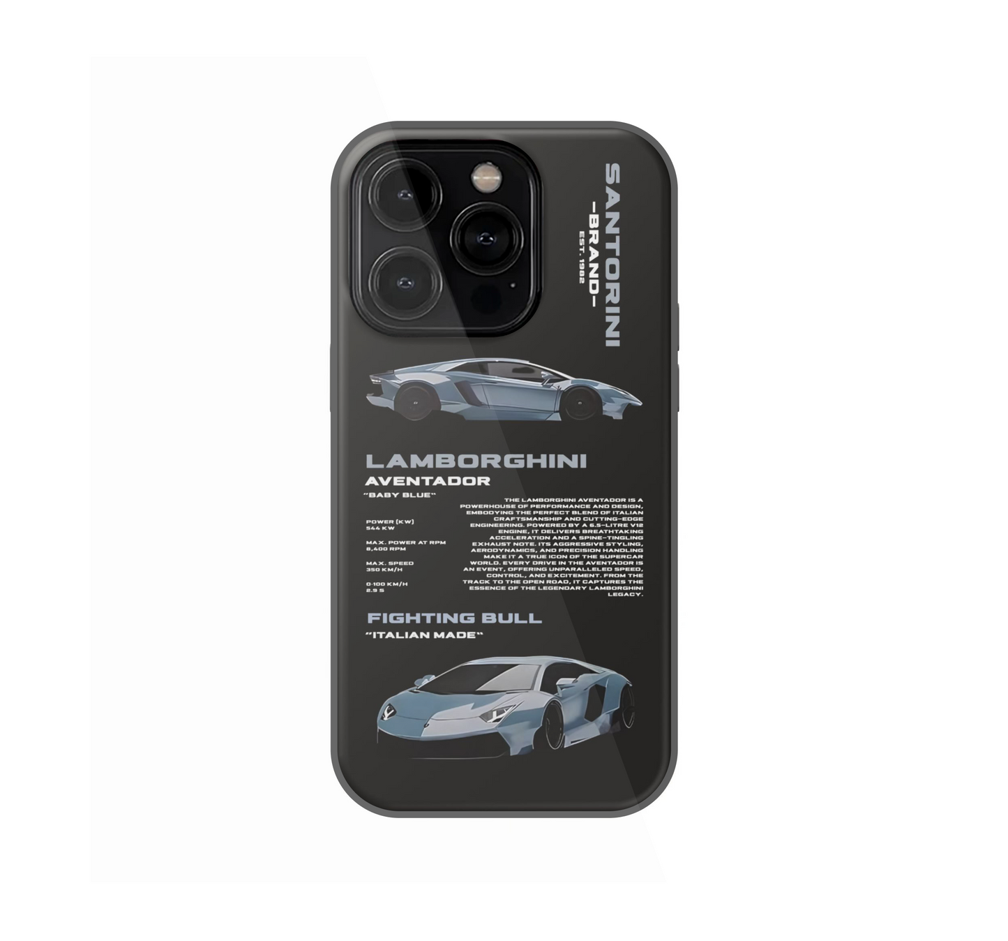 Lamborghini Aventador – Italian Thunder Phone Case