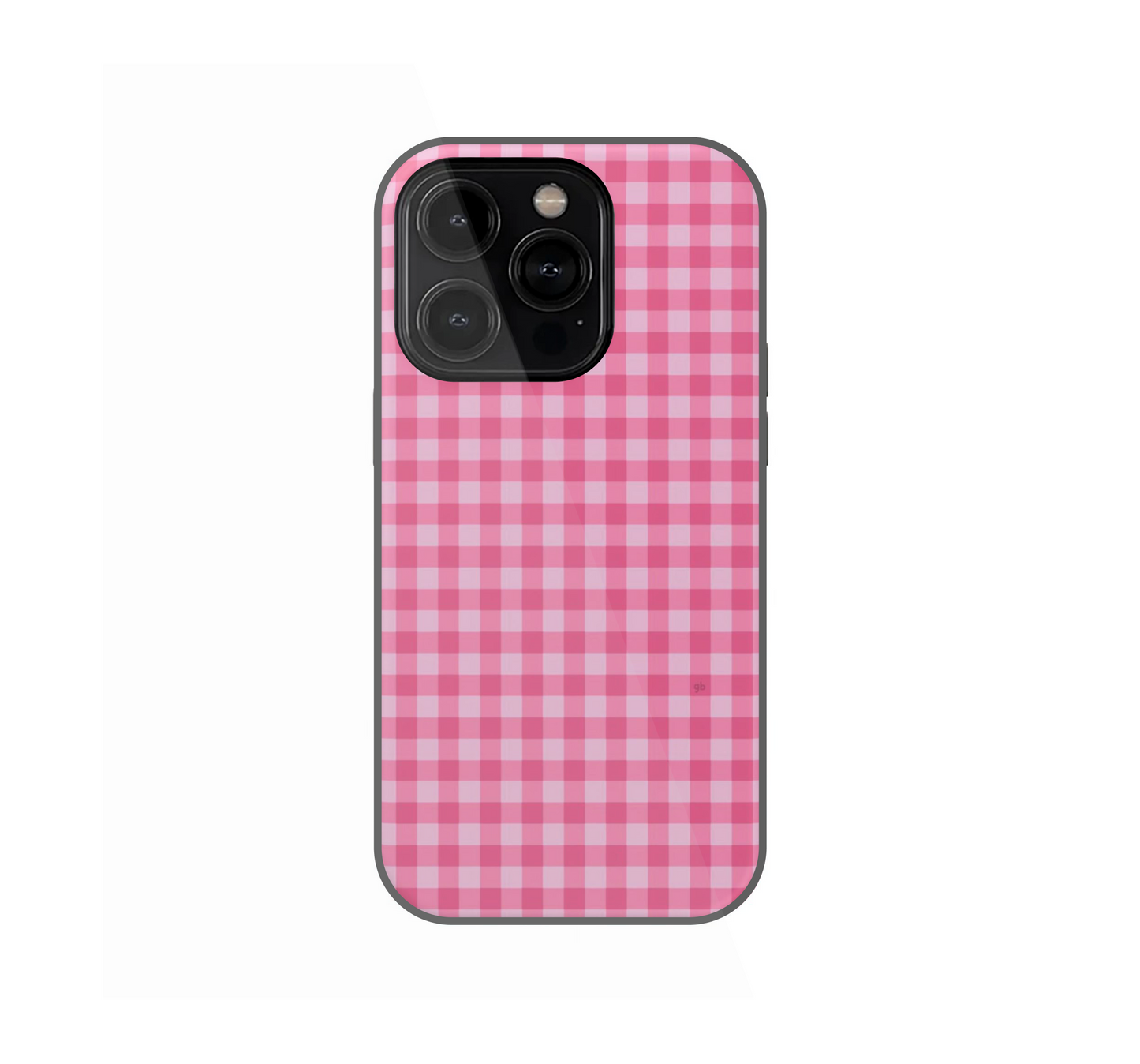 Pink Gingham Phone Case