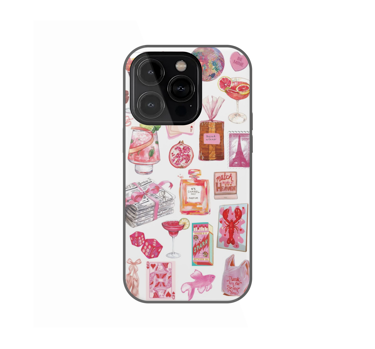 Hot Girl Moodboard Phone Case