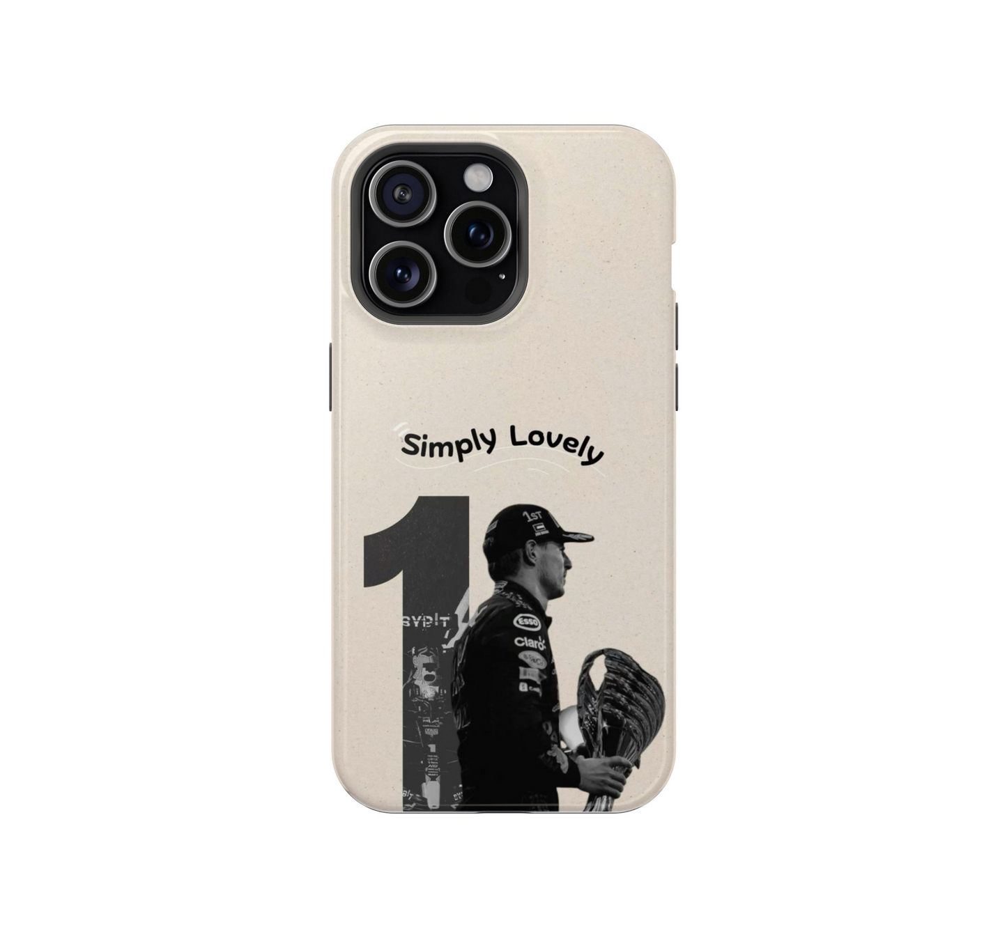 Red Bull Max Verstappen Trophy Phone Case – Simply Lovely F1 Racing Design