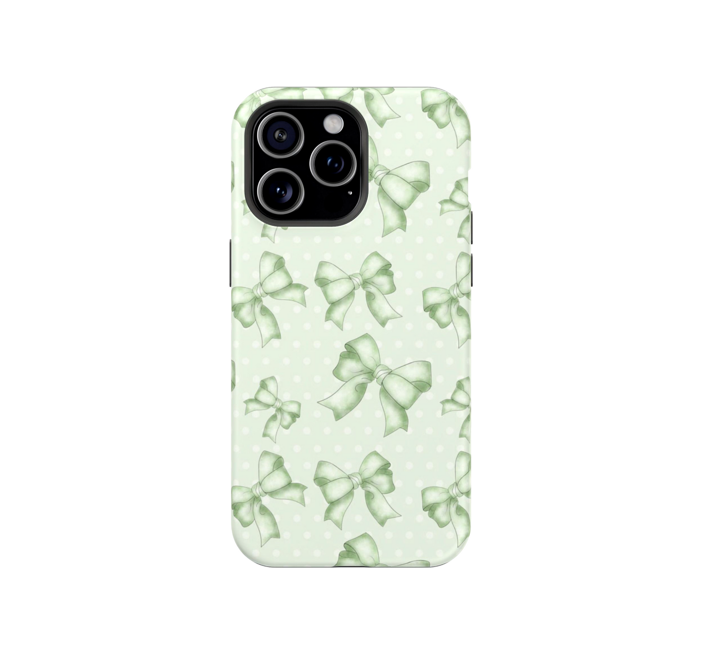 Green Bows Phone Case