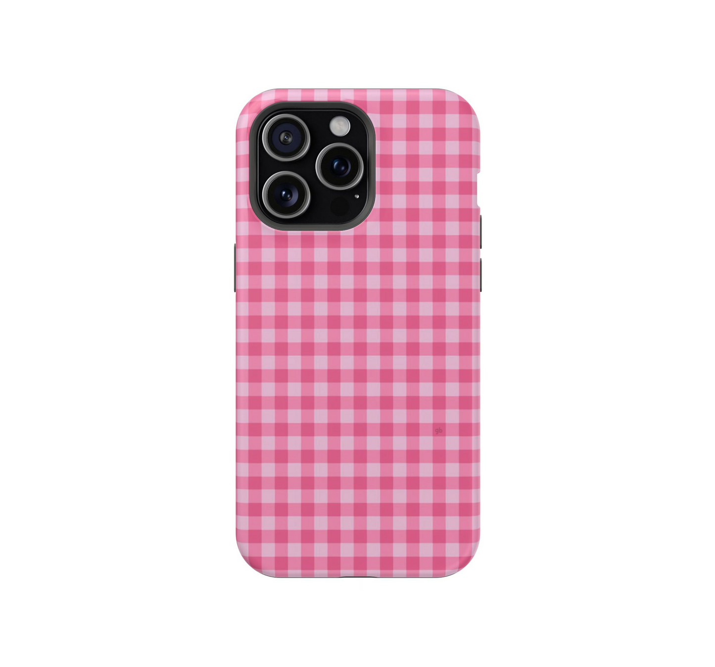 Pink Gingham Phone Case