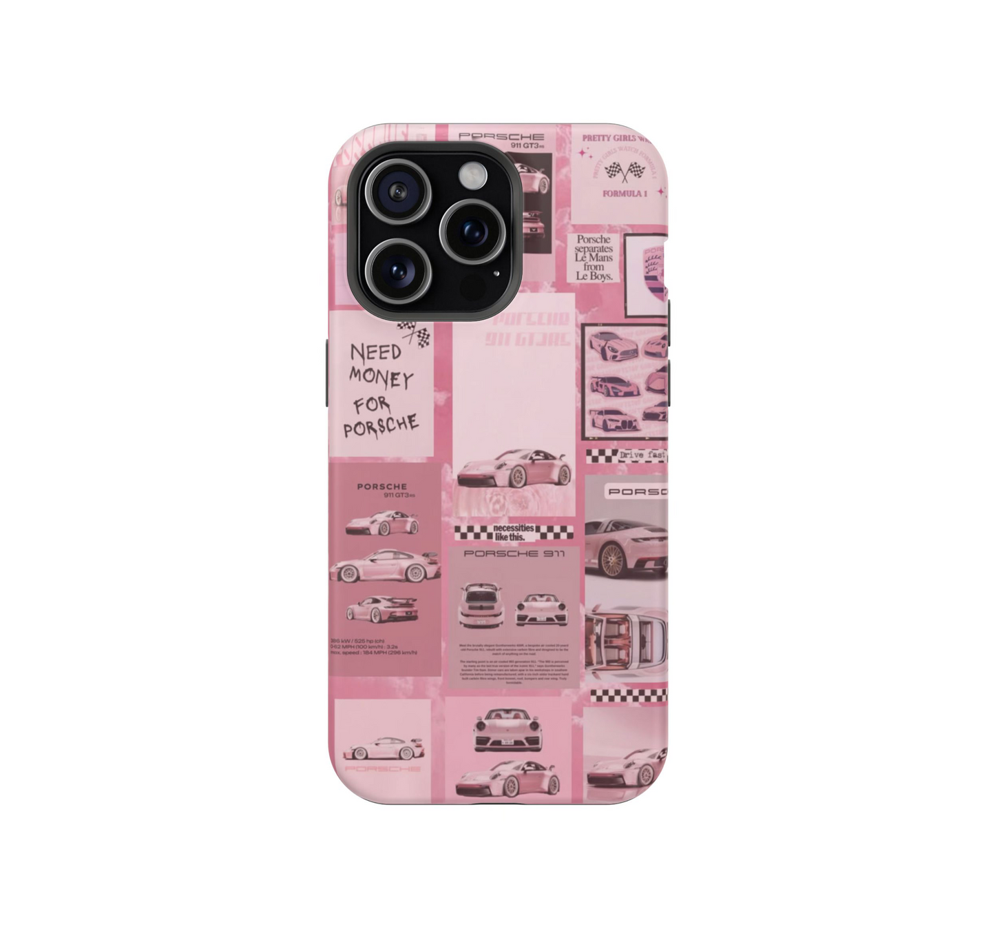 Rich Girl Vision Board Phone Case