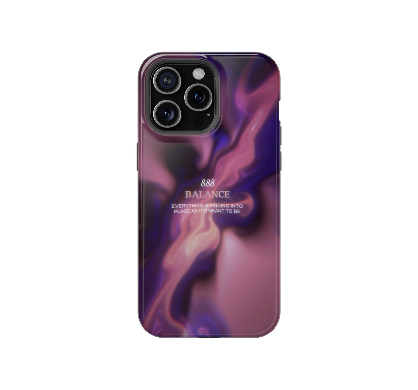 888 Balance Phone Case – Vibrant & Aesthetic