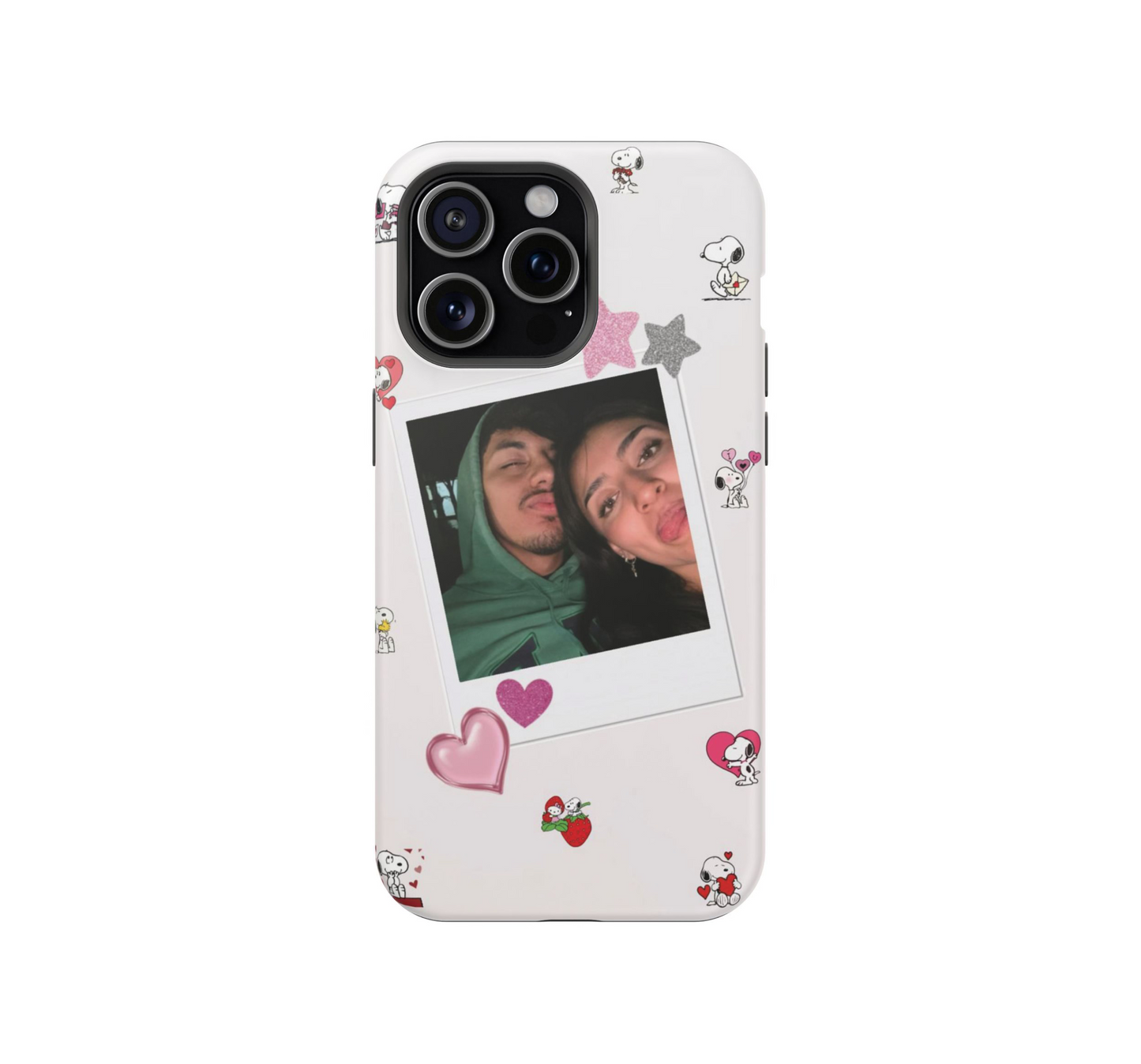 Cute couple Polaroid Phone Case