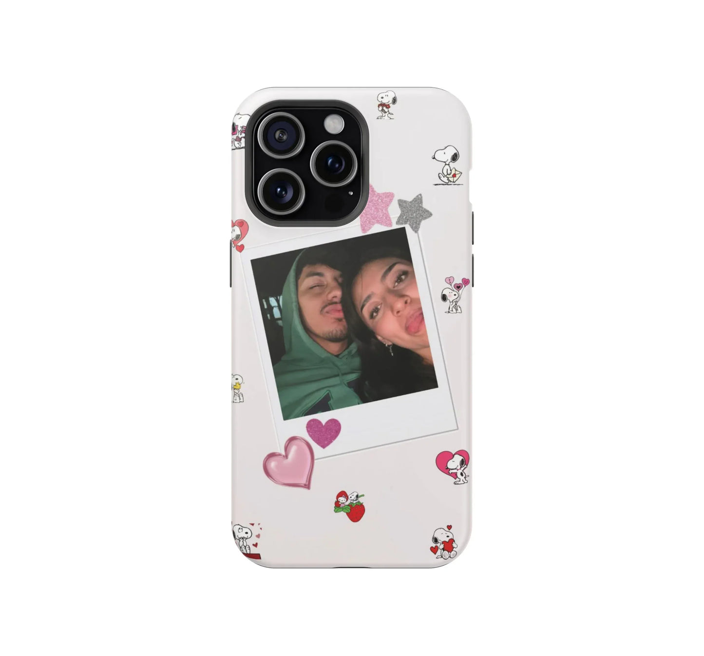 Cute couple Polaroid Phone Case - XO Cases
