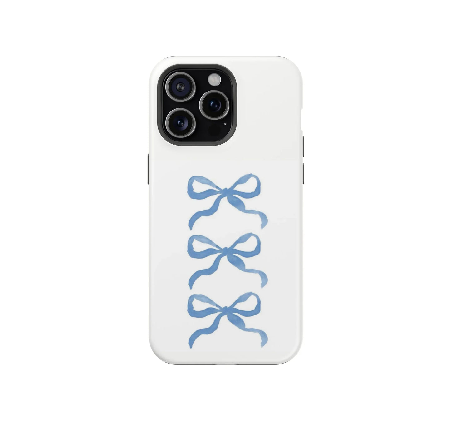 Baby Blue Bow Stack Phone Case - XO Cases