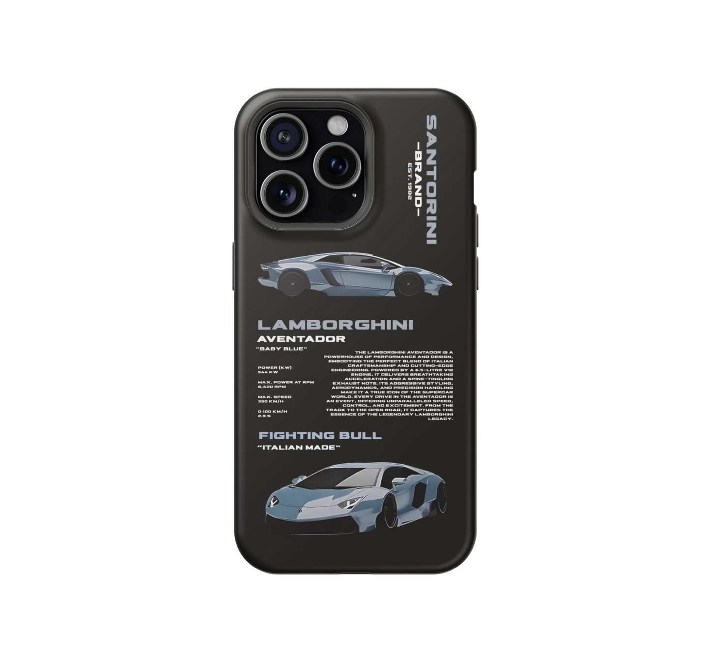 Lamborghini Aventador – Italian Thunder Phone Case