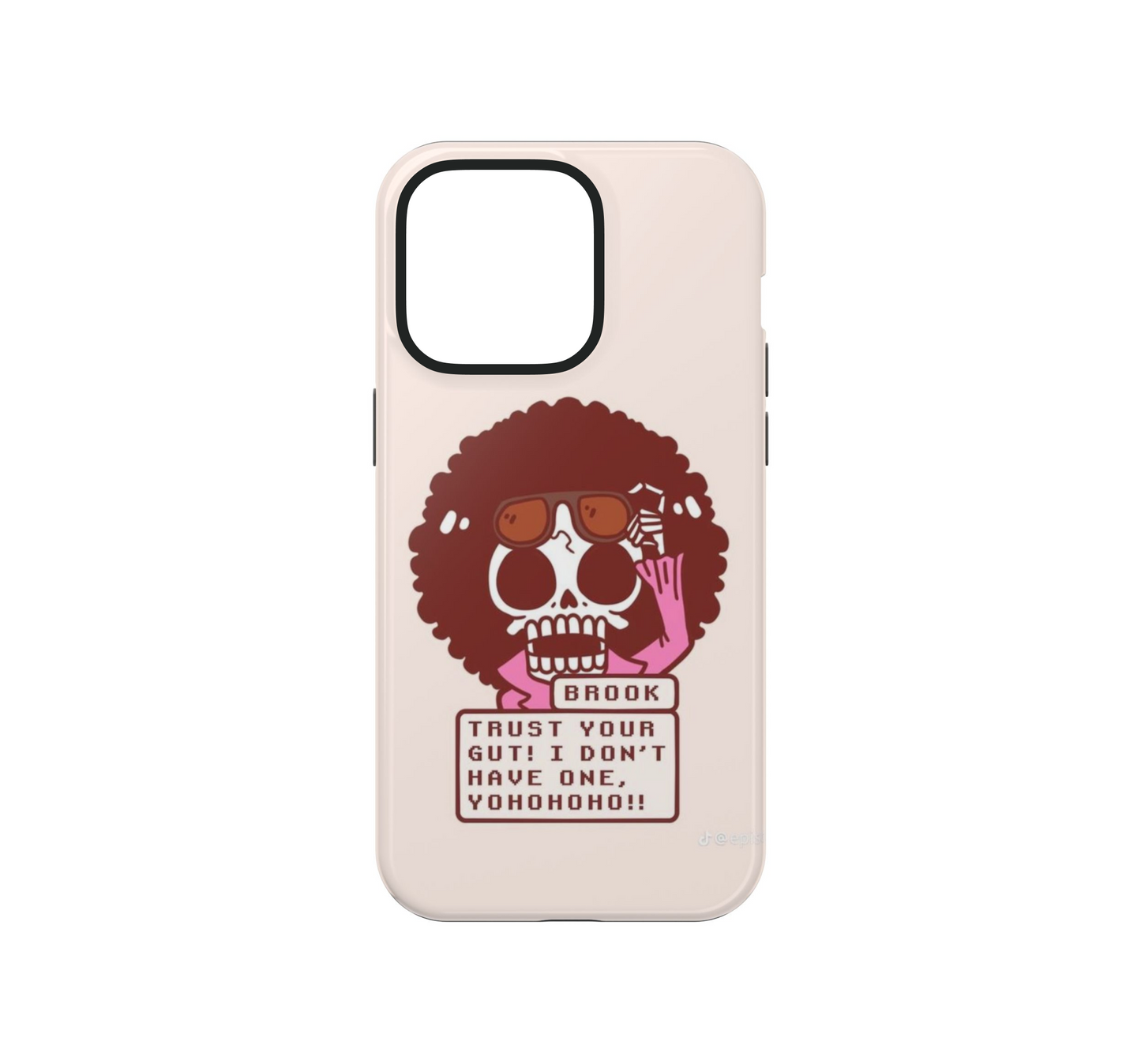 One Piece Brook Funny Skull Phone Case - Yohohoho
