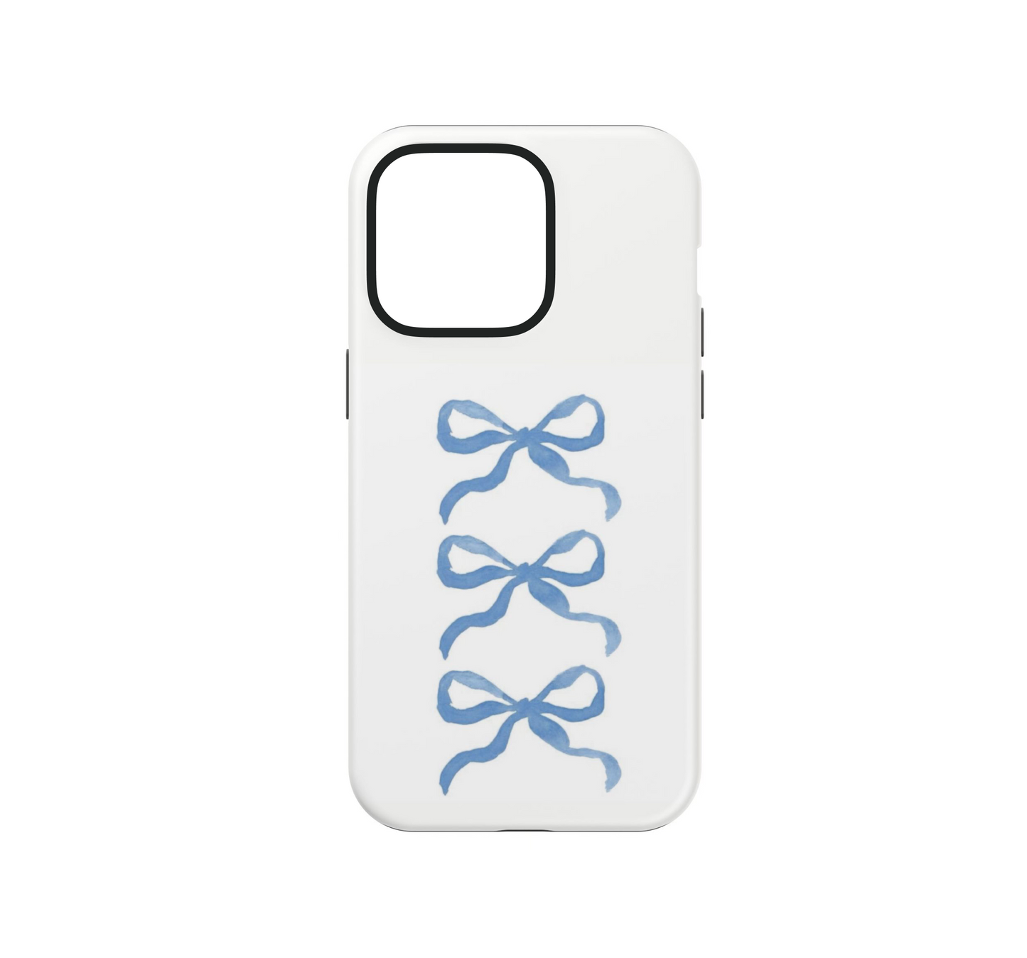 Baby Blue Bow Stack Phone Case