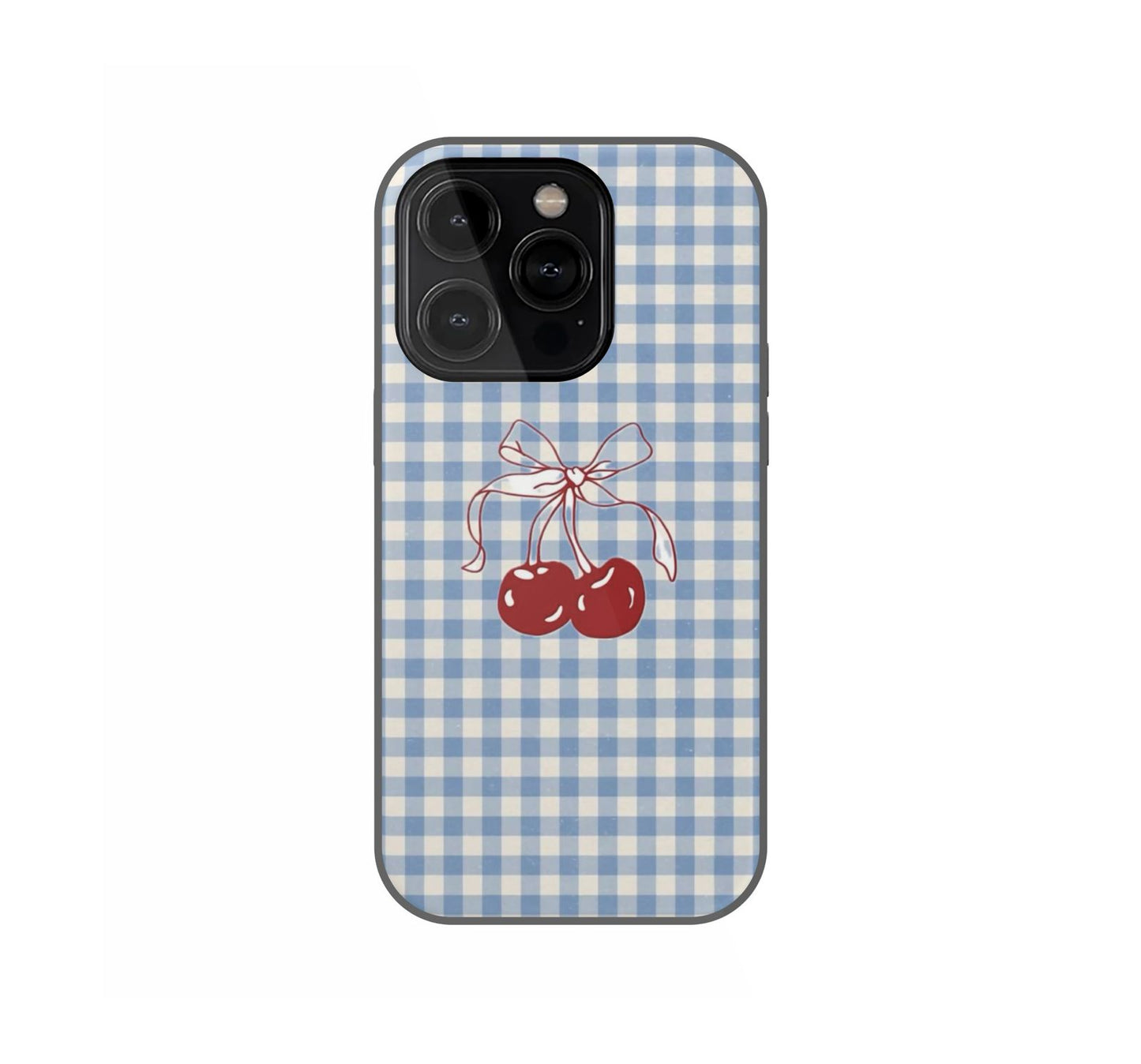 πβ¨ Gingham Cherry Summer Phone Case