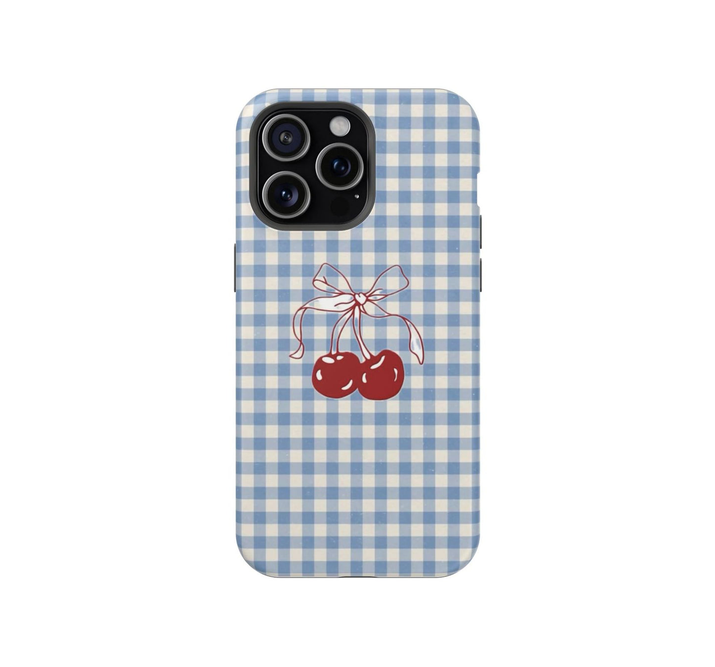 πβ¨ Gingham Cherry Summer Phone Case