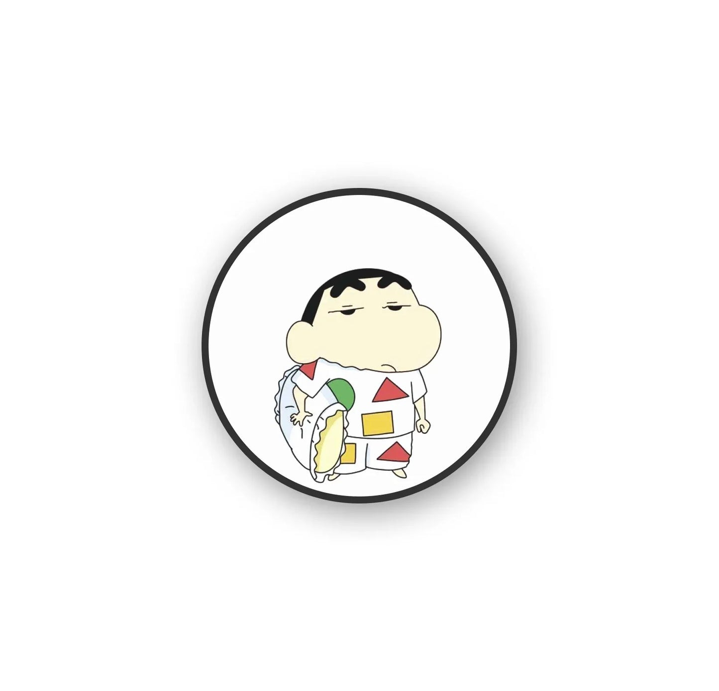 Sleepy Shinchan Pop Holder - XO Cases