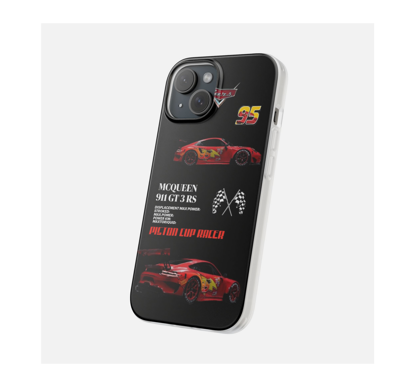 ⚡ McQueen Lightning Drip – Car Case