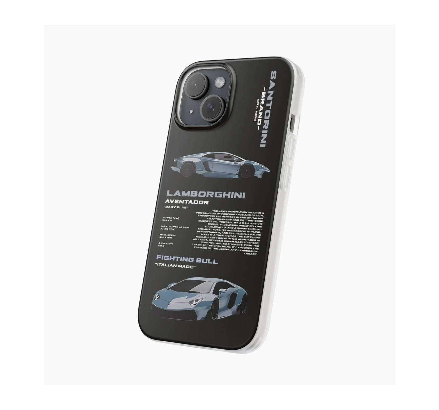 Lamborghini Aventador – Italian Thunder Phone Case