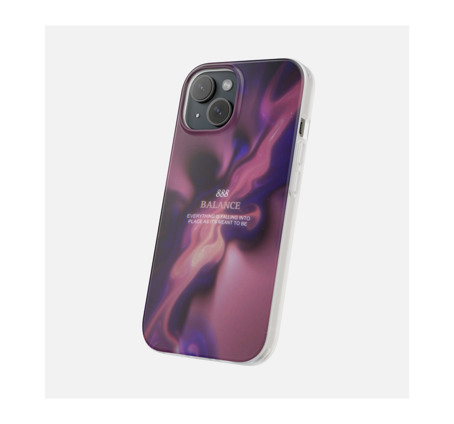 888 Balance Phone Case – Vibrant & Aesthetic