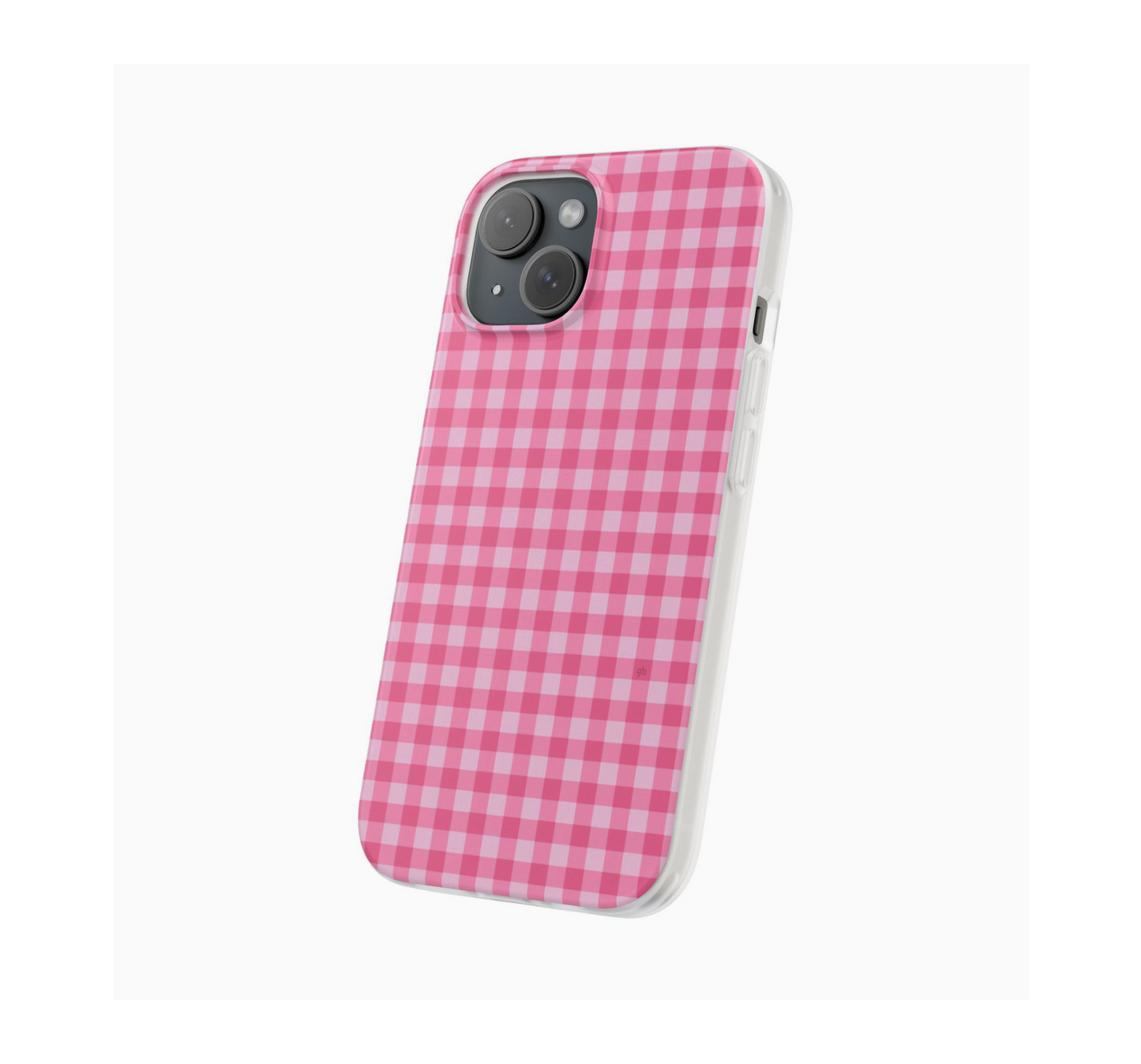 Pink Gingham Phone Case