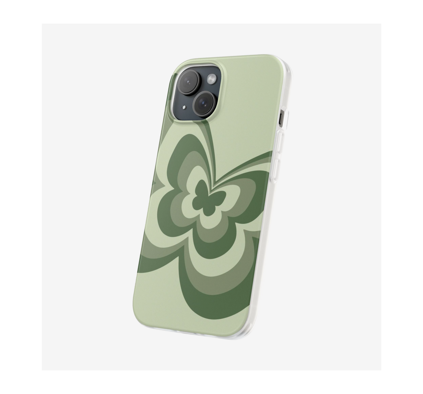 Green Butterfly Phone Case