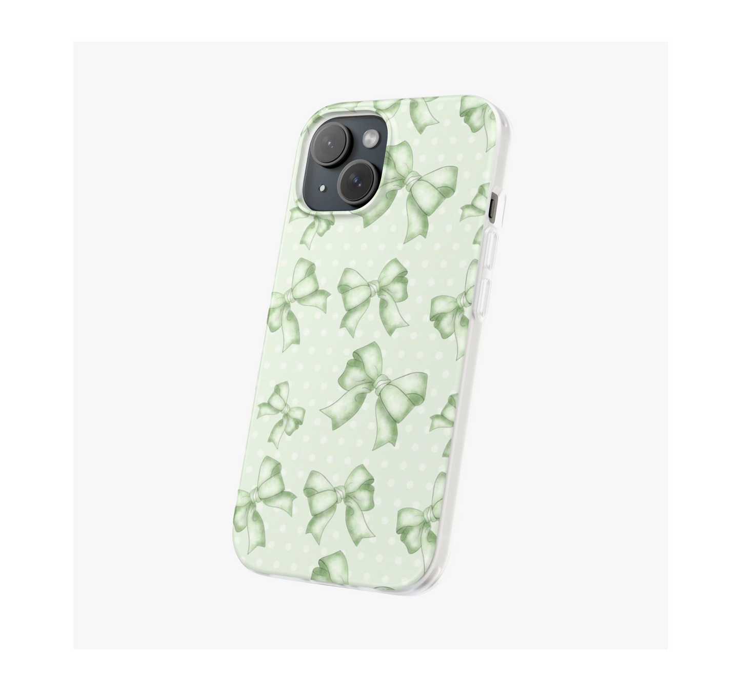 Green Bows Phone Case