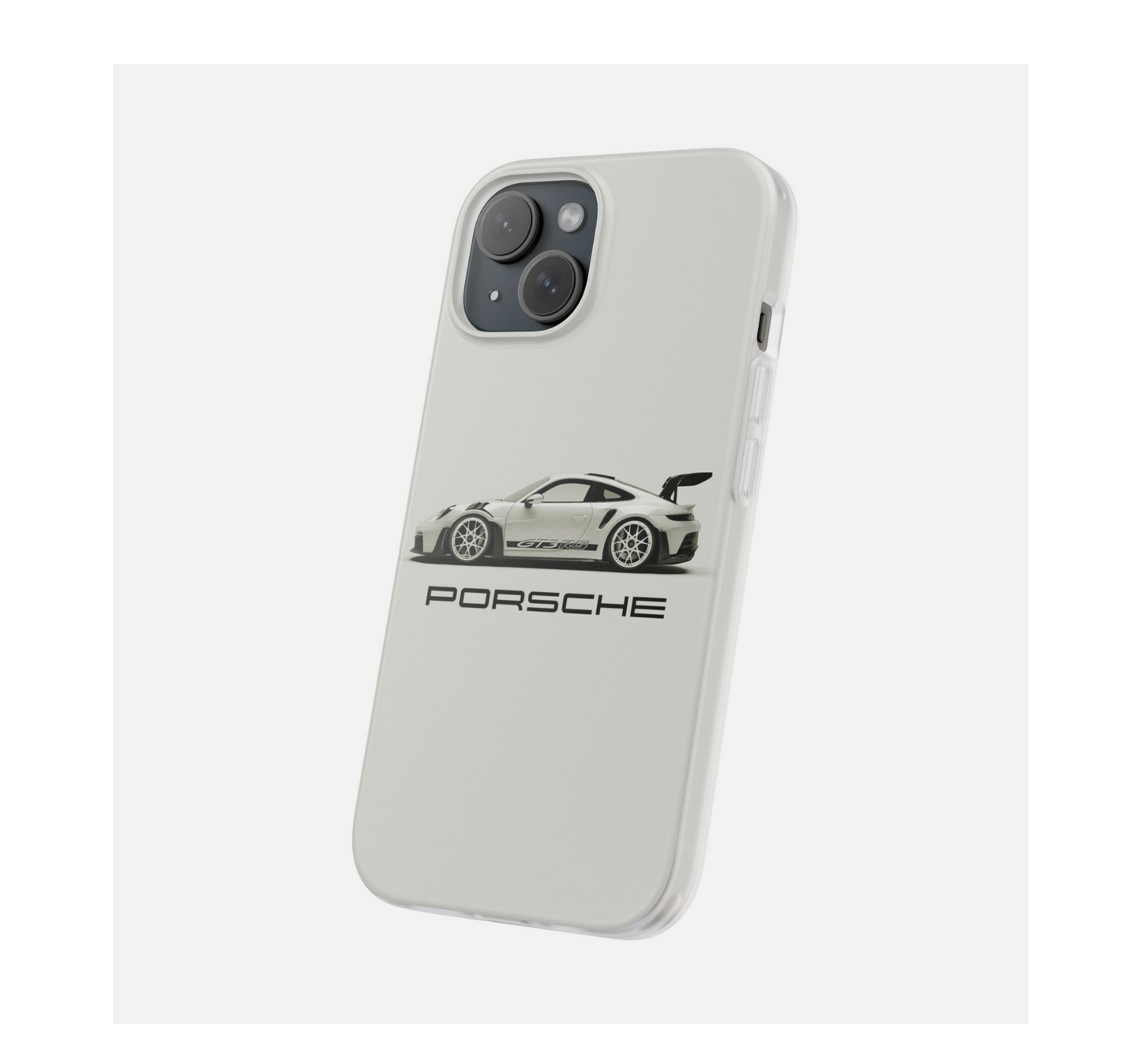 White Porsche Phone Case ποΈ | Luxury Car Cover for iPhone & Android