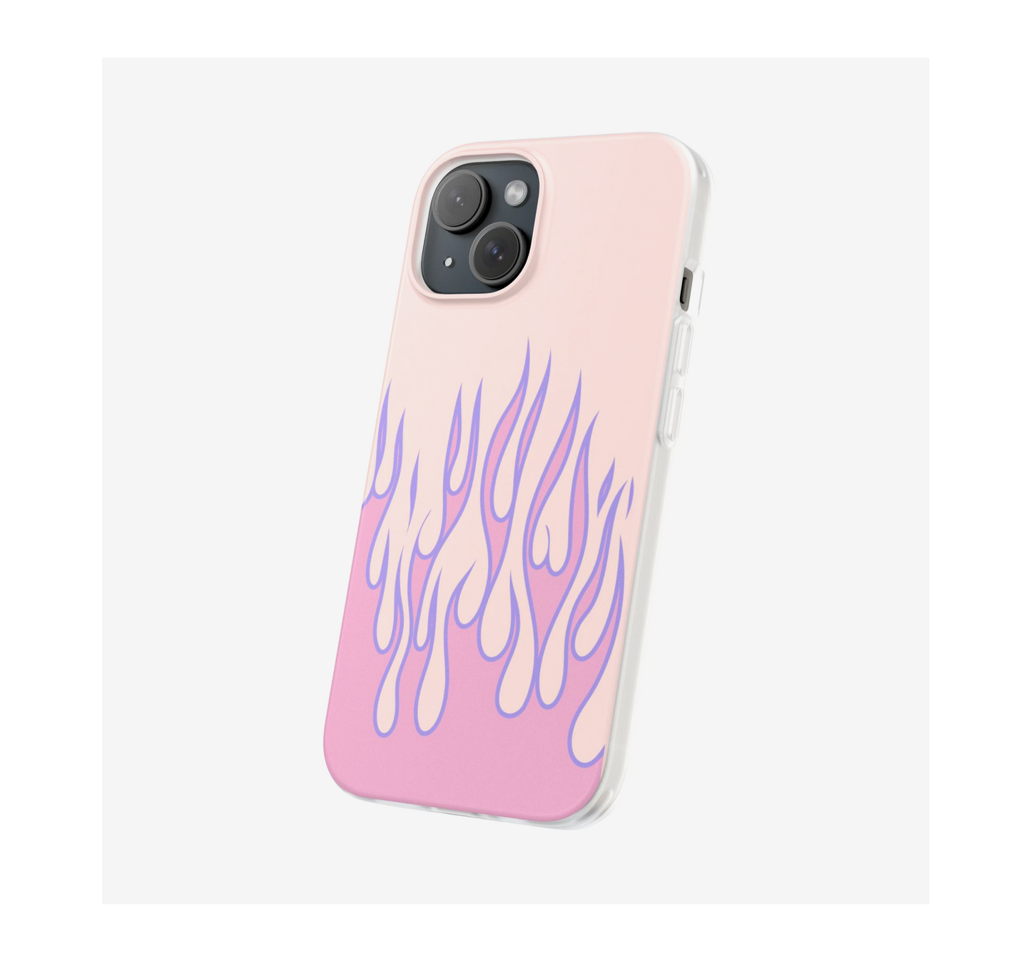 Pink Flames Phone Case