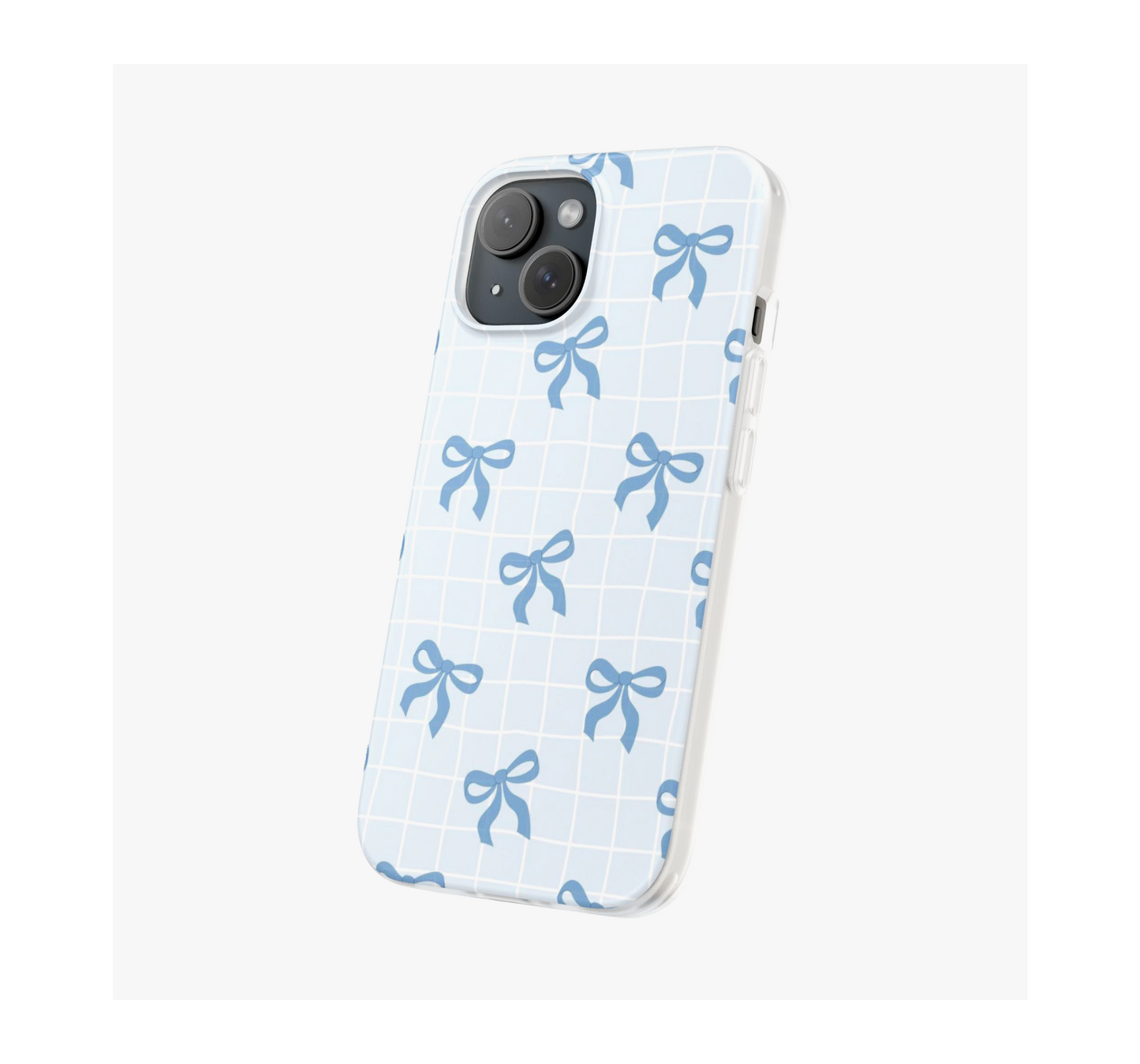 Blue Bows Phone Case