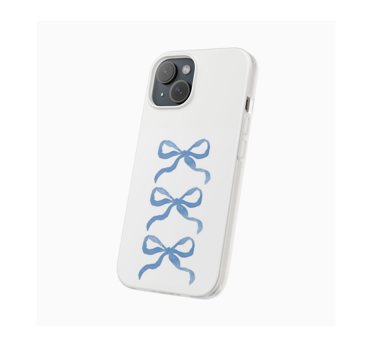 Baby Blue Bow Stack Phone Case