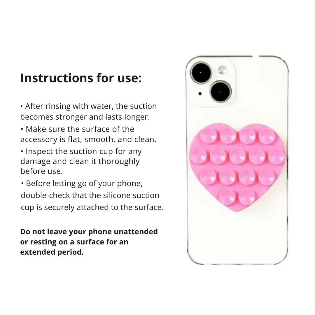 GripPop - Silicone Double Sided Suction Phone Holder - XO Cases