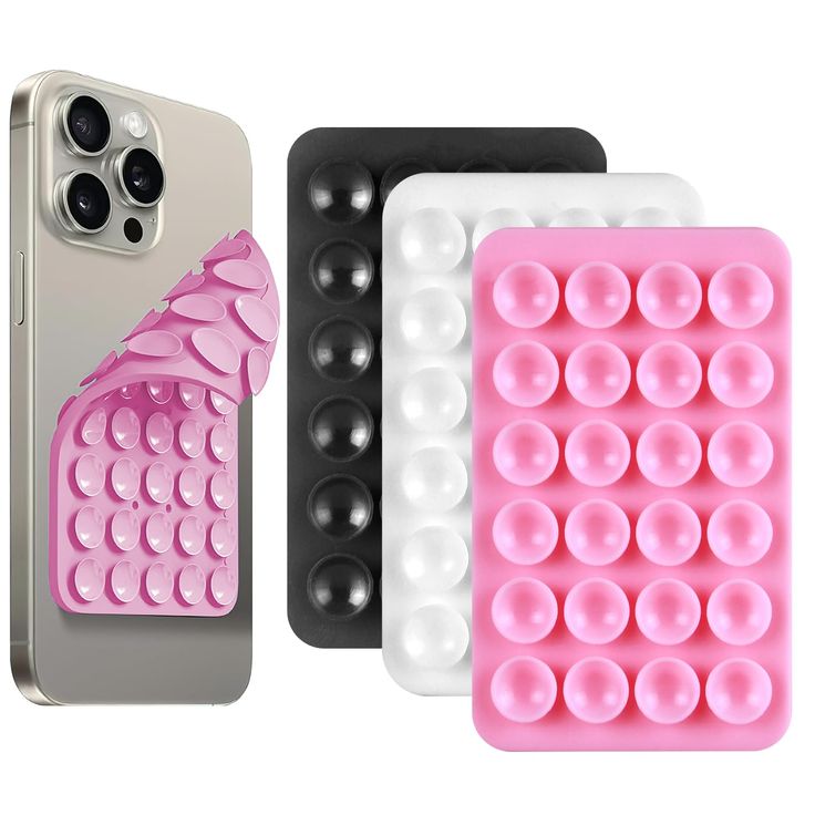 GripPop - Silicone Double Sided Suction Phone Holder