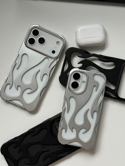 Flame Flexible Black Case 3D