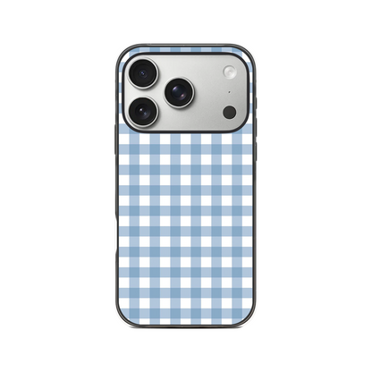 Blue Gingham Phone Case