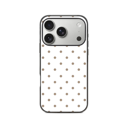 ☕ Latte Dots Phone Case