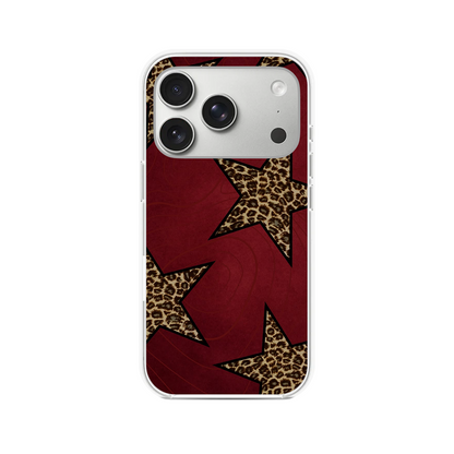 Burgundy Leopard Star