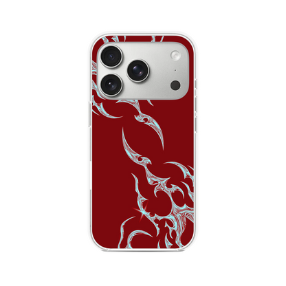 Chrome Flames Phone Case