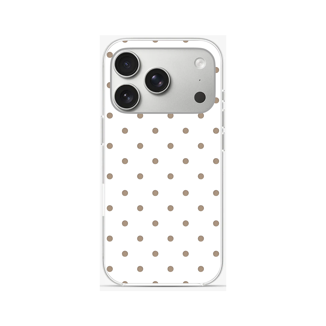 ☕ Latte Dots Phone Case