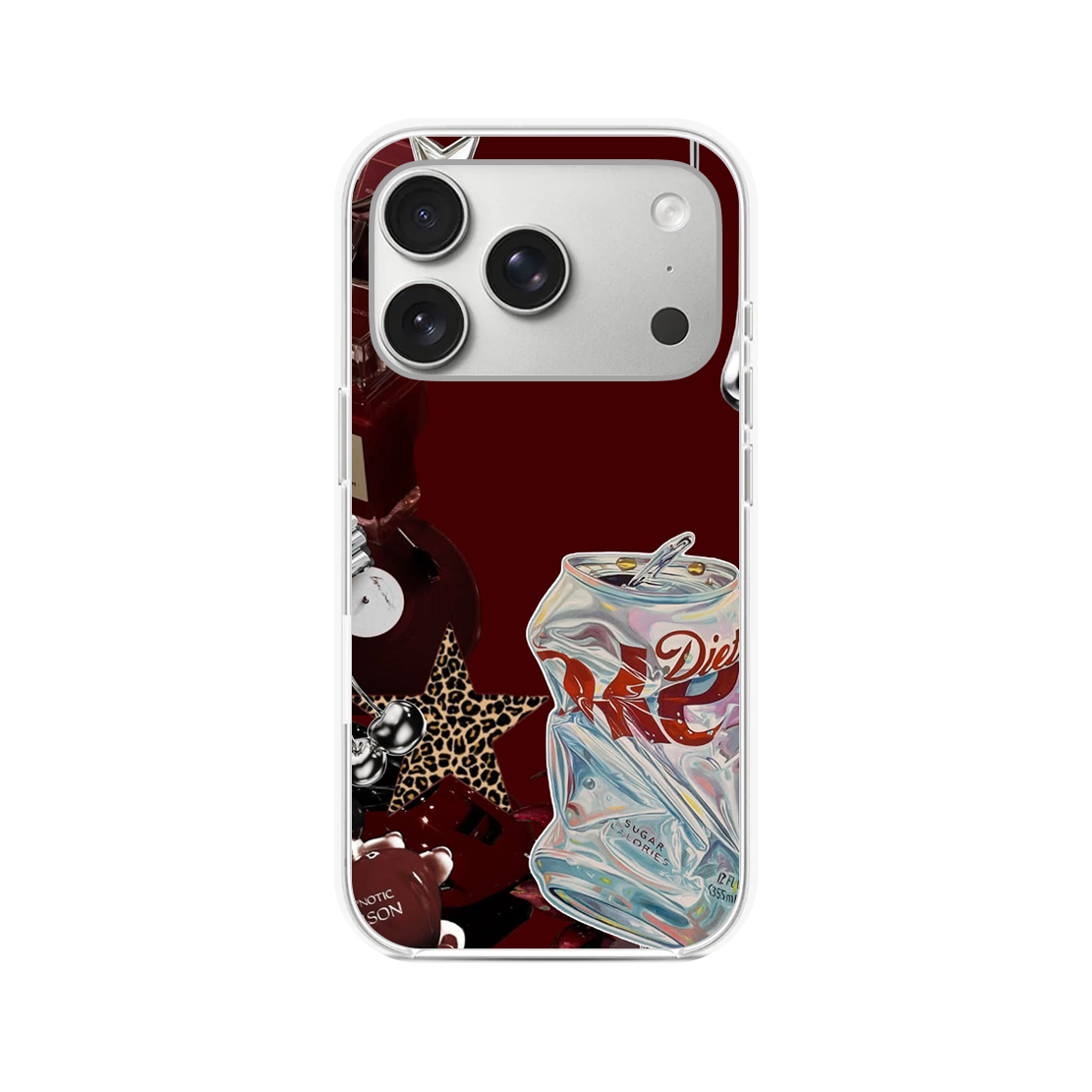 Burgundy Fizz Phone Case