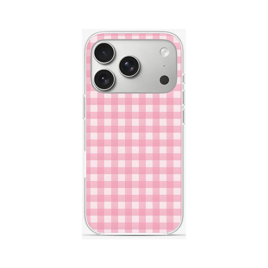 Pink Gingham Phone Case