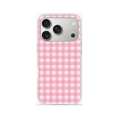 Pink Gingham Phone Case