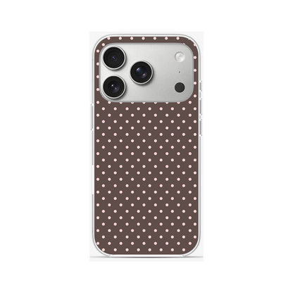 Espresso Dots Phone Case