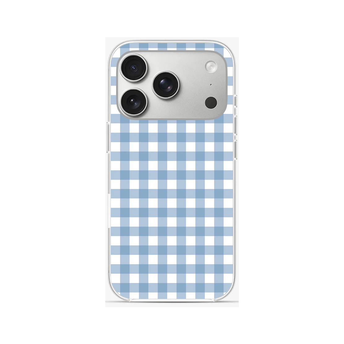 Blue Gingham Phone Case