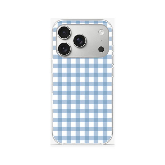 Blue Gingham Phone Case