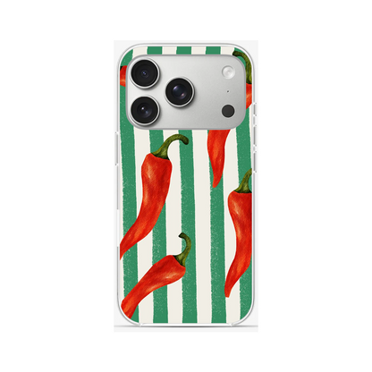 Spicy Green Stripes Phone Case